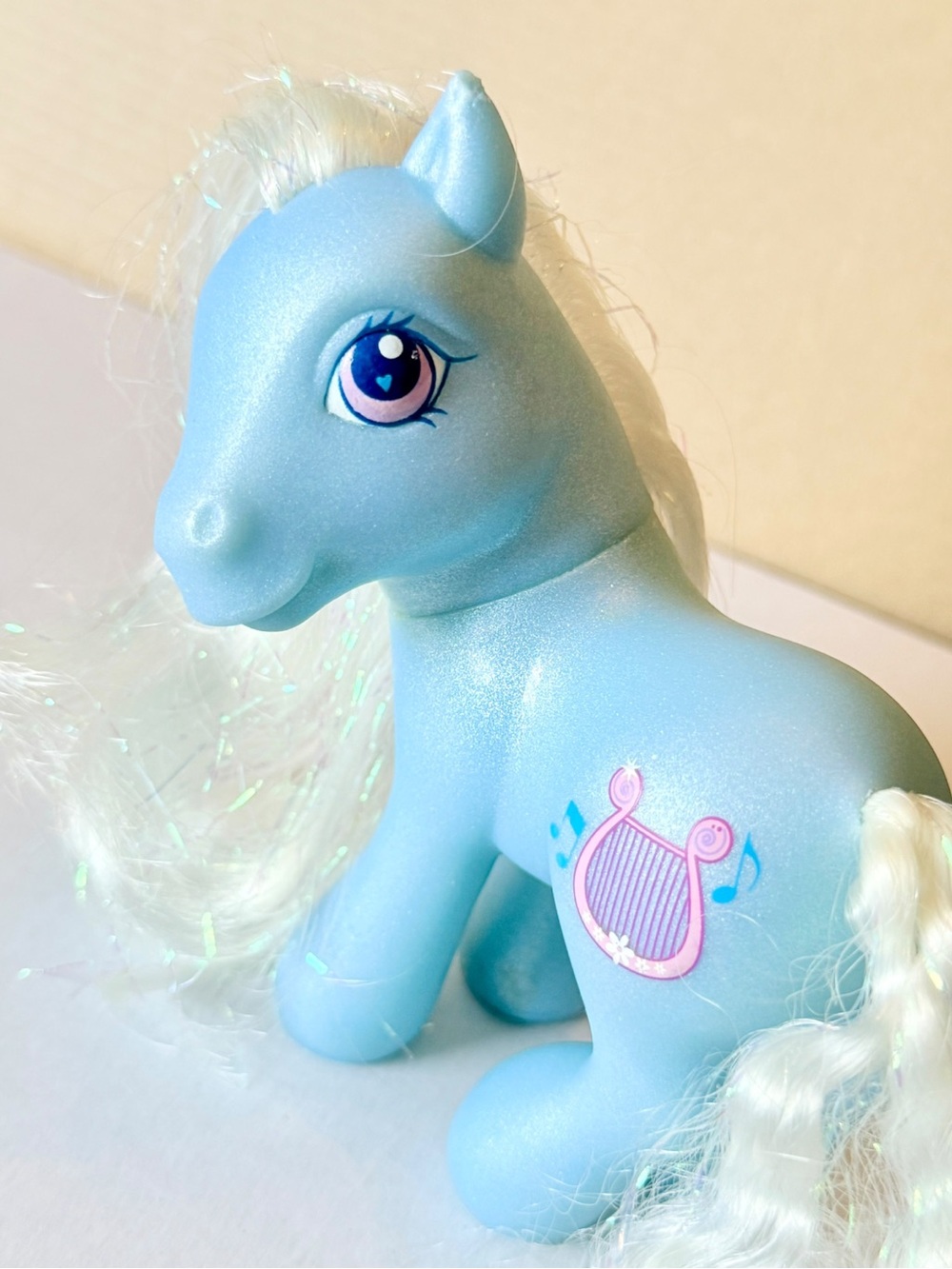2004 My Little Pony Perfectly Pony Bee Bop G3 Harp - READ